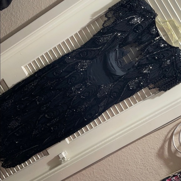 Black sequence dress - Picture 2 of 2